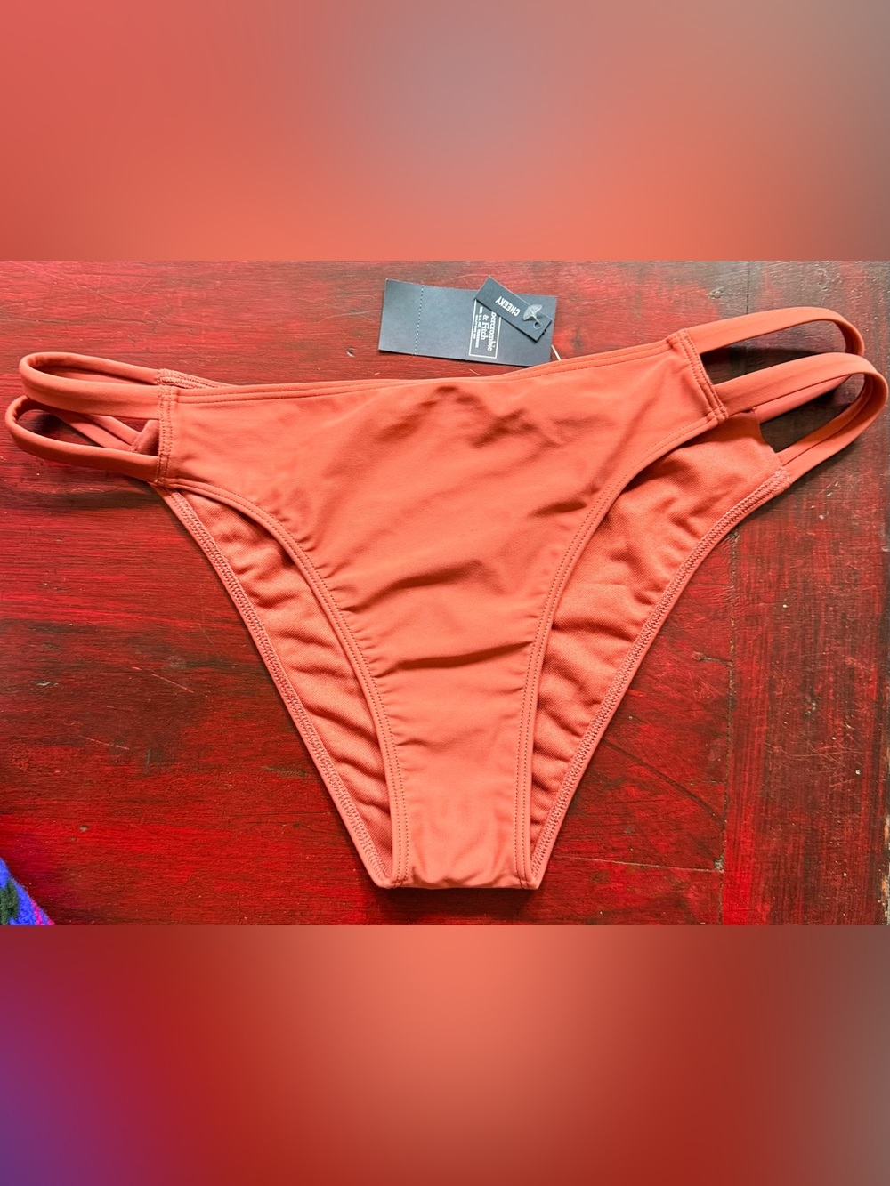 ABERCROMBIE & FITCH CHEEKY BIKINI BOTTOMS, X-LARGE